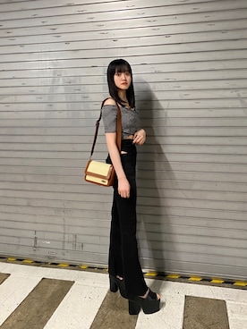 山崎愛実さん（レディース・164cm）の夏コーディネート