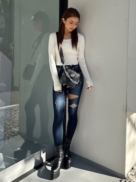 katsusaさん(レディース・161cm)の冬コーディネート