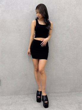 katsusaさん（レディース・161cm）の夏コーディネート