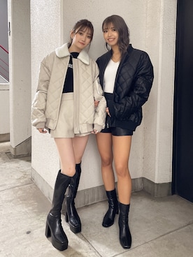 katsusaさん（レディース・161cm）の秋コーディネート