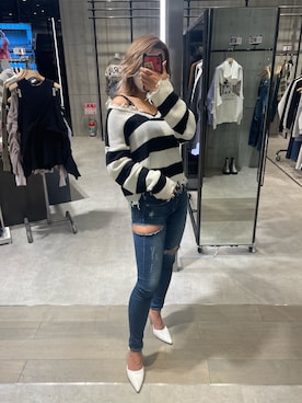 katsusaさん（レディース・161cm）の冬コーディネート