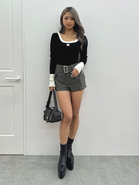 katsusaさん（レディース・161cm）の秋コーディネート