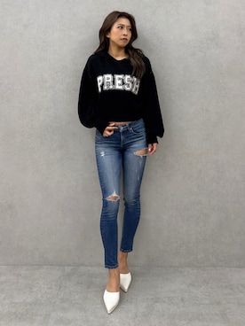 katsusaさん（レディース・161cm）の冬コーディネート