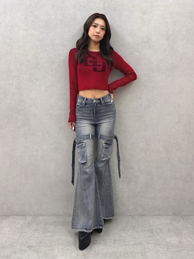 katsusaさん（レディース・161cm）の夏コーディネート