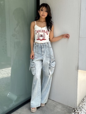 katsusaさん（レディース・161cm）の夏コーディネート