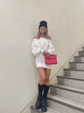 katsusaさん（レディース・161cm）の秋コーディネート