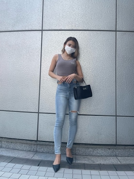 katsusaさん（レディース・161cm）の夏コーディネート