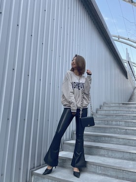 katsusaさん（レディース・161cm）の冬コーディネート