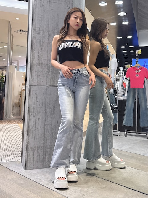 GYDA ニットベアトップス