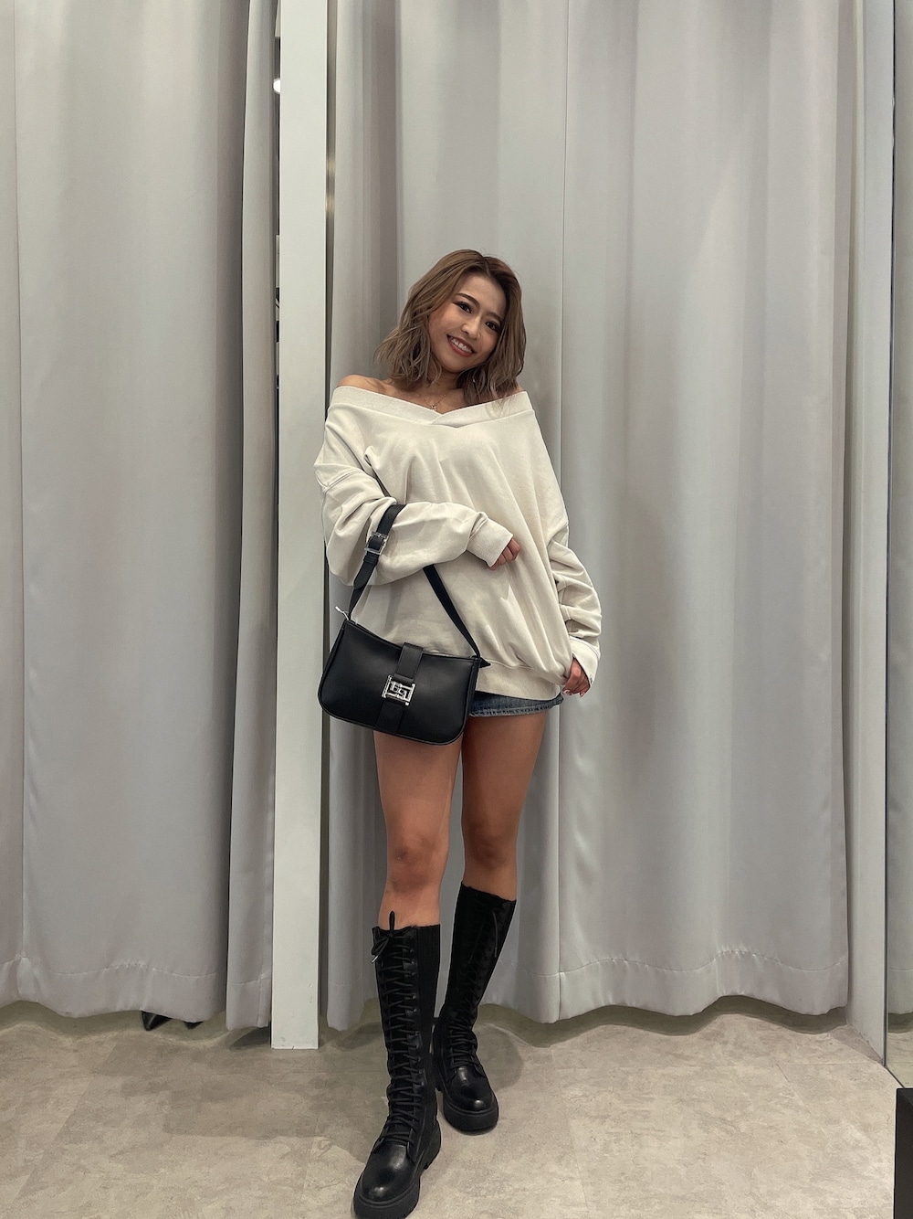 GYDA（ジェイダ）の「レースアップニットドッキング インソールワーク