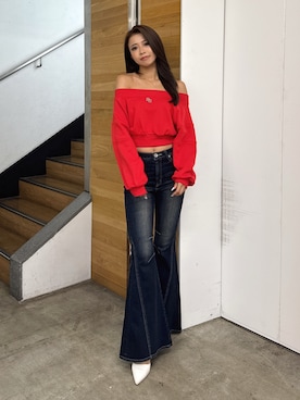 「GYDA（ジェイダ）のアイテム（パンプス）」を使った、katsusaさん（レディース・161cm）の秋コーディネート