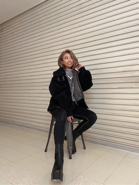 katsusaさん(レディース・161cm)の冬コーディネート