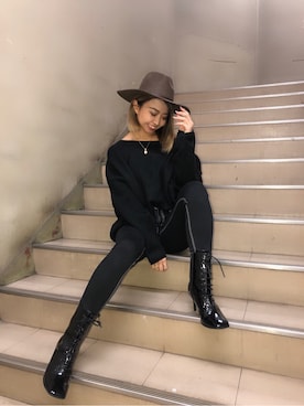 katsusaさん(レディース・161cm)の冬コーディネート