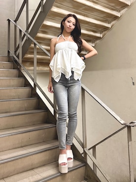 katsusaさん(レディース・161cm)の夏コーディネート