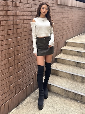 katsusaさん(レディース・161cm)の冬コーディネート