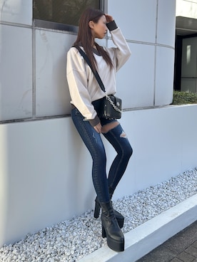 katsusaさん(レディース・161cm)の冬コーディネート