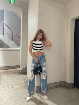 katsusaさん（レディース・161cm）の春コーディネート