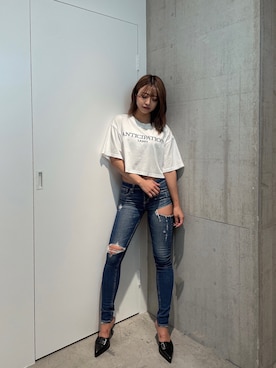 katsusaさん（レディース・161cm）の夏コーディネート