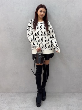 katsusaさん(レディース・161cm)の冬コーディネート