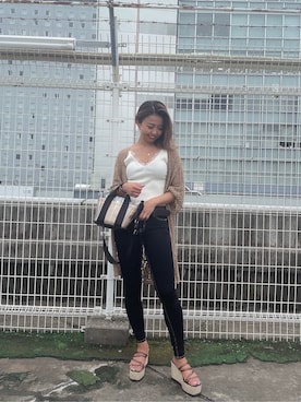 katsusaさん（レディース・161cm）の夏コーディネート