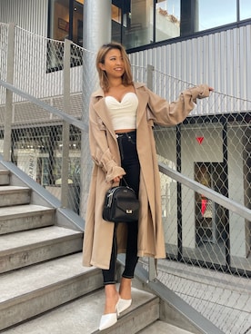 katsusaさん（レディース・161cm）の春コーディネート