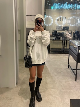 katsusaさん（レディース・161cm）の冬コーディネート