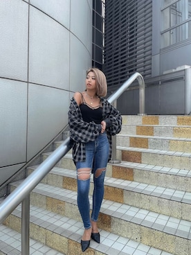 katsusaさん（レディース・161cm）の秋コーディネート