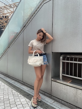 katsusaさん（レディース・161cm）の夏コーディネート