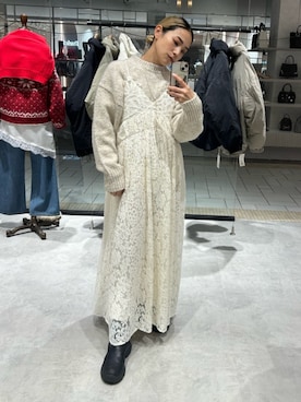 松岡奈瑠さんのコーディネート