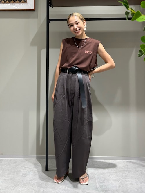 【新色追加】コクーンチノパンツ