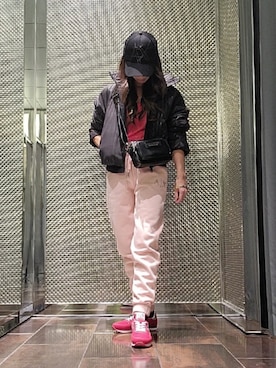 「重ね着ベストシーズン」｜「アイテム（ブルゾン）」を使った、♡aYuMiiiiiiiiさん（レディース・158cm）の冬コーディネート
