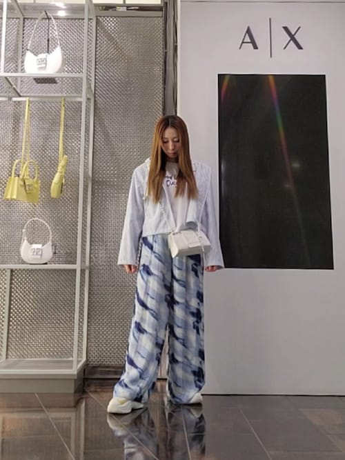 ARMANI EXCHANGEのパンツを使ったコーディネート(ZOZOTOWN Yahoo!店