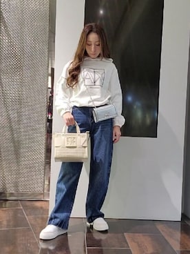 「24ssトレンド」｜「アイテム（財布/小物）」を使った、♡aYuMiiiiiiiiさん（レディース・158cm）の冬コーディネート