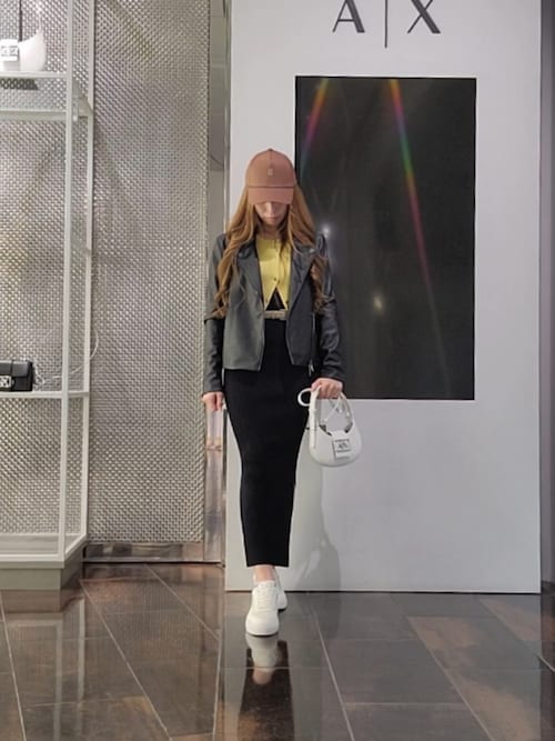ARMANI EXCHANGE レザージャケット ライダース 「A|X アルマーニ
