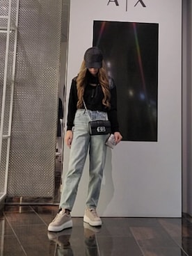 「アイテム（財布）」を使った、♡aYuMiiiiiiiiさん（レディース・158cm）の秋コーディネート