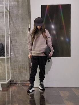 「AXchange」｜「アイテム（スウェットパンツ）」を使った、♡aYuMiiiiiiiiさん（レディース・158cm）の冬コーディネート