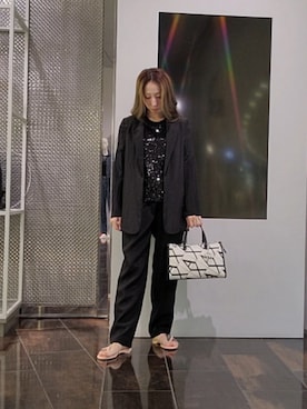 「ARMANI EXCHANGE（アルマーニエクスチェンジ）のアイテム」を使った、♡aYuMiiiiiiiiさん（レディース・158cm）の夏コーディネート