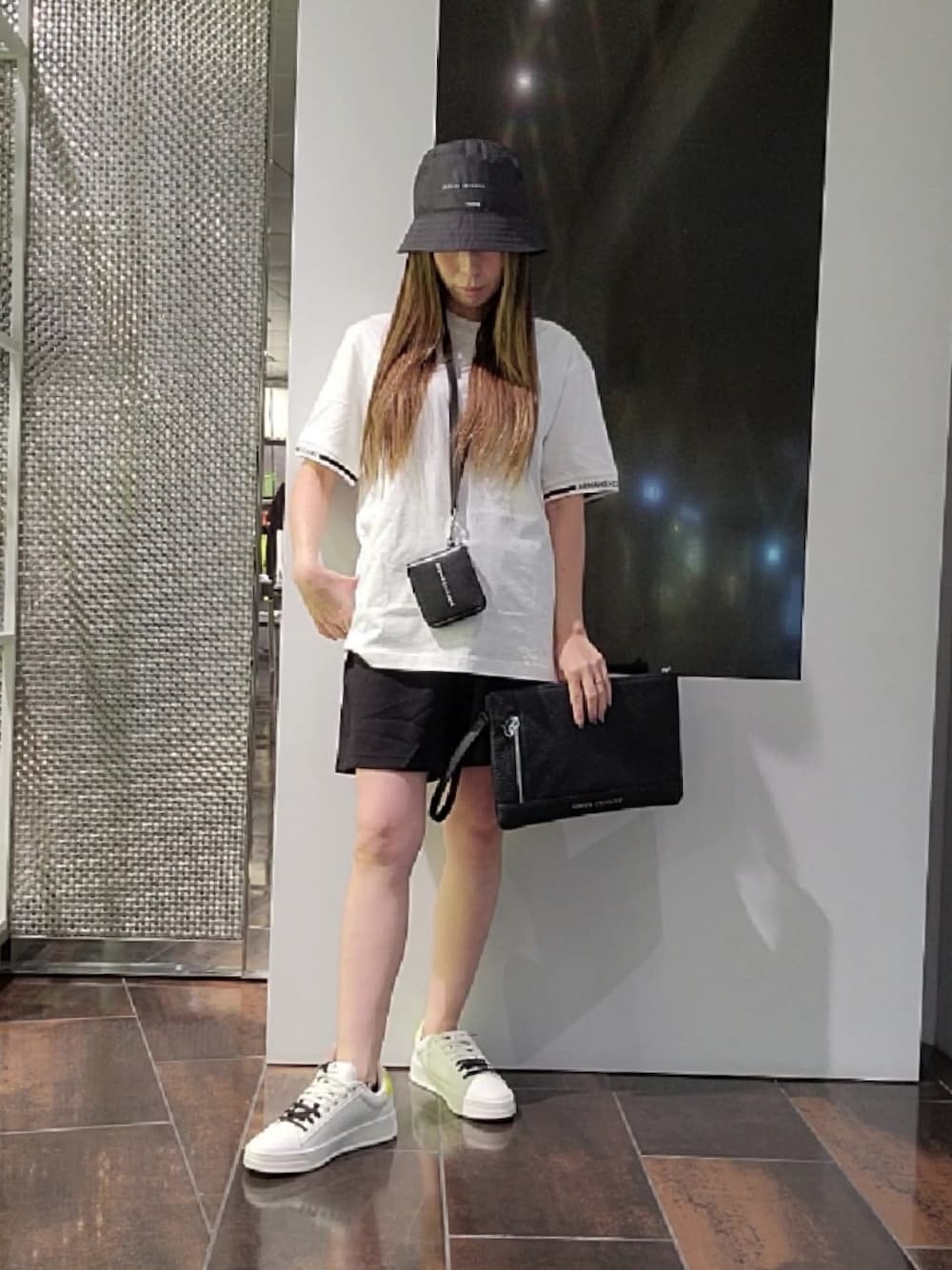 ジョルジオアルマーニ　ハーフパンツ ARMANI EXCHANGE（アルマーニエクスチェンジ）の「【A|X