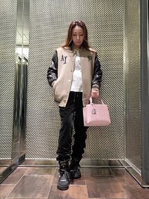 アルマーニ エクスチェンジ　AXロゴ　バーシティジャケット ARMANI EXCHANGE - AXロゴ バーシティジャケットの通販 by