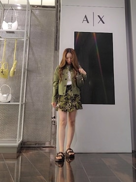「アイテム（ブルゾン）」を使った、♡aYuMiiiiiiiiさん（レディース・158cm）の夏コーディネート