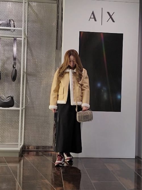 セール】【A|X アルマーニ エクスチェンジ】BOXロゴバックル ミニ