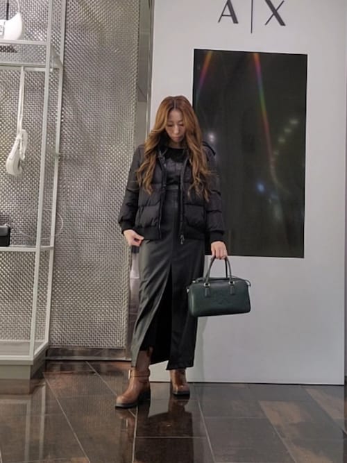 ARMANI EXCHANGE ダウンコート ダウンジャケット 「A|X アルマーニ