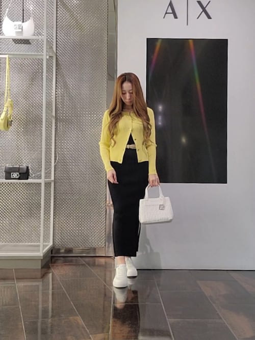 ARMANI EXCHANGE ワンピース 「A|X アルマーニ エクスチェンジ」V