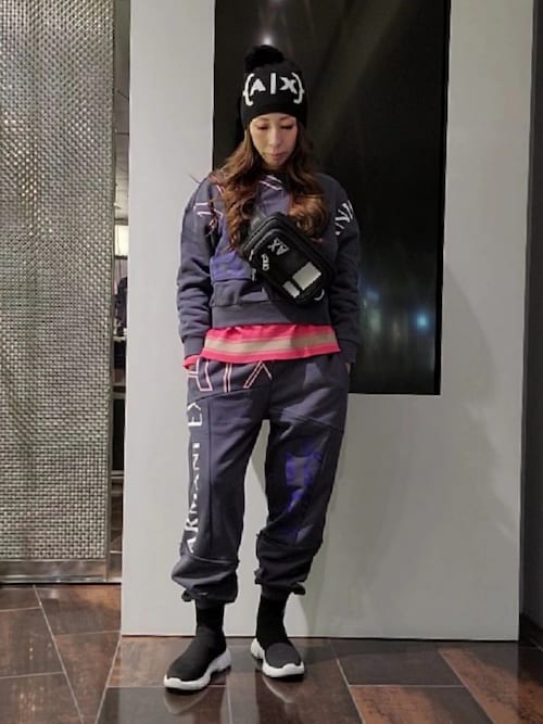ARMANI Exchange ソックススニーカー セール】【A|X アルマーニ エクスチェンジ】A|Xロゴ ソックス