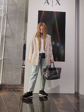 「アイテム（財布）」を使った、♡aYuMiiiiiiiiさん（レディース・158cm）の秋コーディネート