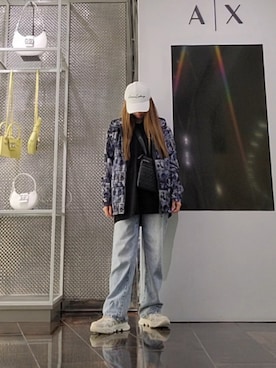 「アイテム（ナイロンジャケット）」を使った、♡aYuMiiiiiiiiさん（レディース・158cm）の夏コーディネート