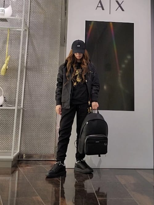 A|X アルマーニ エクスチェンジ】＜CHINESE NEW YEAR CAPSULE＞AXロゴ 