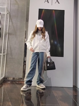 「アイテム（トートバッグ、ブラック系）」を使った、♡aYuMiiiiiiiiさん（レディース・158cm）の冬コーディネート