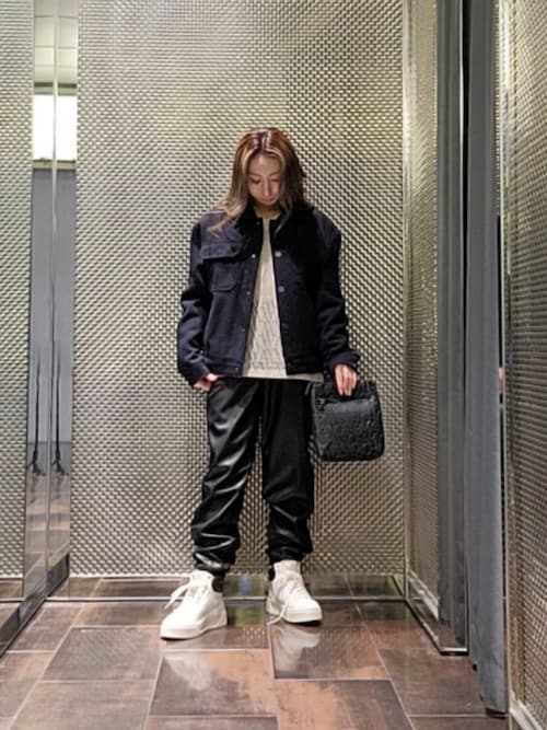 ARMANI EXCHANGE スニーカー 「A|X アルマーニ エクスチェンジ」レザー