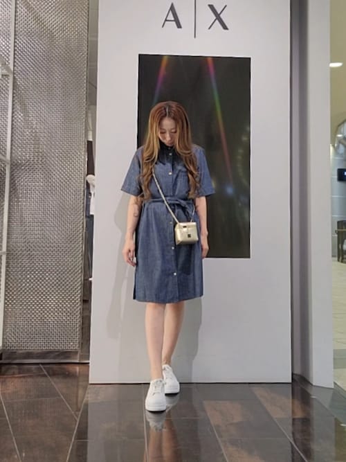 【Ａ/ＸアルマーニエクスチェンジAXロゴミニショルダーバッグ ARMANI EXCHANGE ショルダーバッグ バッグ 「A|X アルマーニ